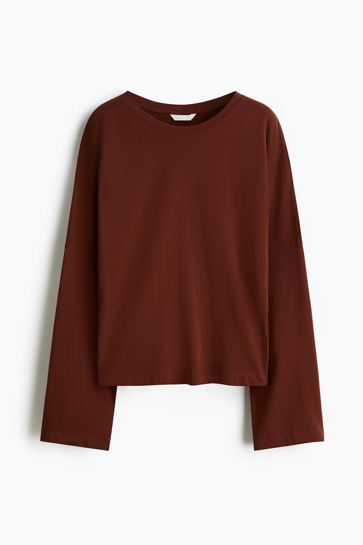 Long-Sleeved Cotton Top | H&M (US + CA)