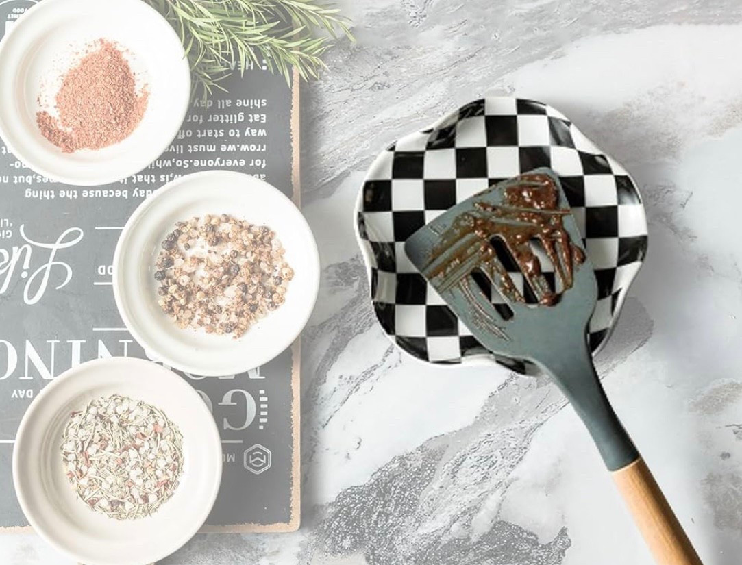 When your kitchen needs a touch of fancy, but your wallet says ‘calm down’—this MacKenzie-Childs-inspired spoon holder gets the job done! ✨ #BudgetChic #DupeGameStrong

#LTKWatchNow #LTKFindsUnder50 #LTKHome