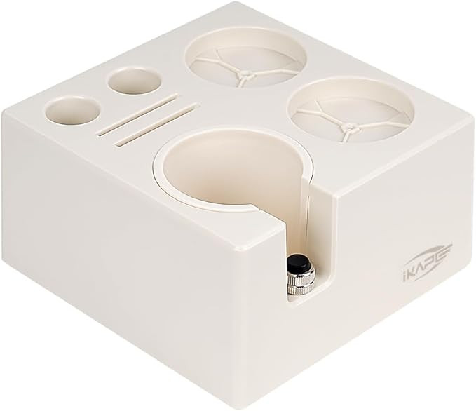 Espresso Tamper Station, White Tamping Station Plastic Espresso Tamp Stand, Portafilter Holder fo... | Amazon (US)
