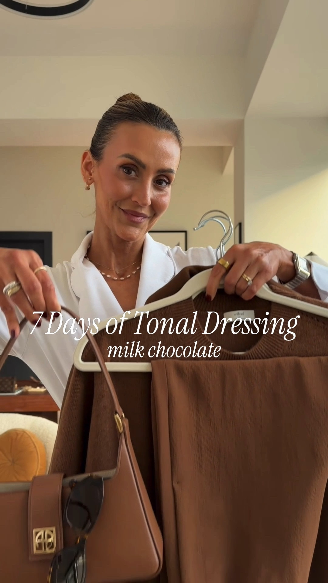 Day 3 of 7 tonal dressing 🍂🤎 to say I’m obsessed w today’s look is an understatement! The perfect shades for a chic fall outfit!! 

Comment SHOP and I’ll send you a DM with all of the links to shop 💫 you can always check my stories for direct links, highlights or shop via link in my bio!

Elastic waist flowy pants, oversized cashmere sweater, soft wool and cashmere coat, suede booties, chic fall outfit 

#LTKSeasonal #LTKStyleTip #LTKSaleAlert