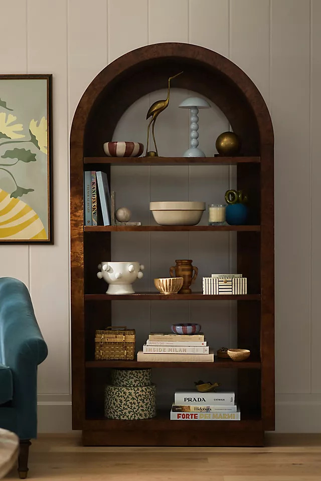 Prescott Burl Bookcase | Anthropologie (US)