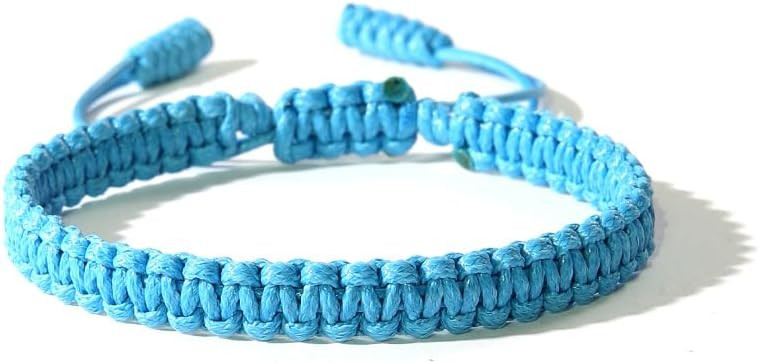 tenghong2021 Handmade Rope String Hand-Knitted Bracelet for Women Tibetan Buddhist Woven Lucky Co... | Amazon (US)