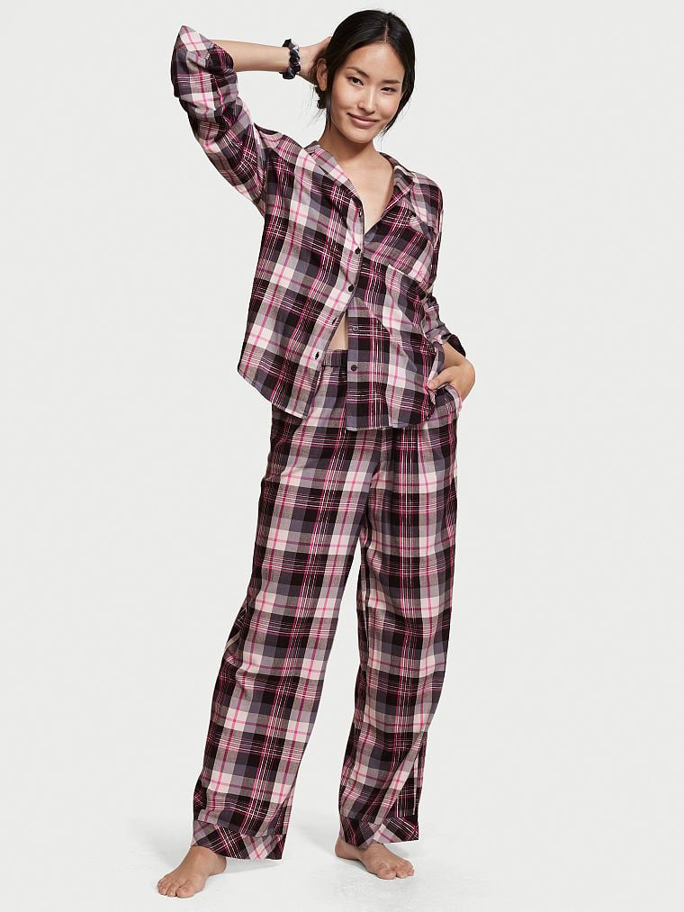 Flannel Long PJ Set | Victoria's Secret (US / CA )