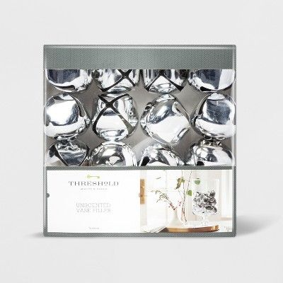 2" 16pc Jingle Bells Vase Filler Silver - Threshold™ | Target