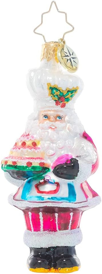 Christopher Radko Hand-Crafted European Glass Christmas Decorative Ornament, Santa's Tower of Flo... | Amazon (US)