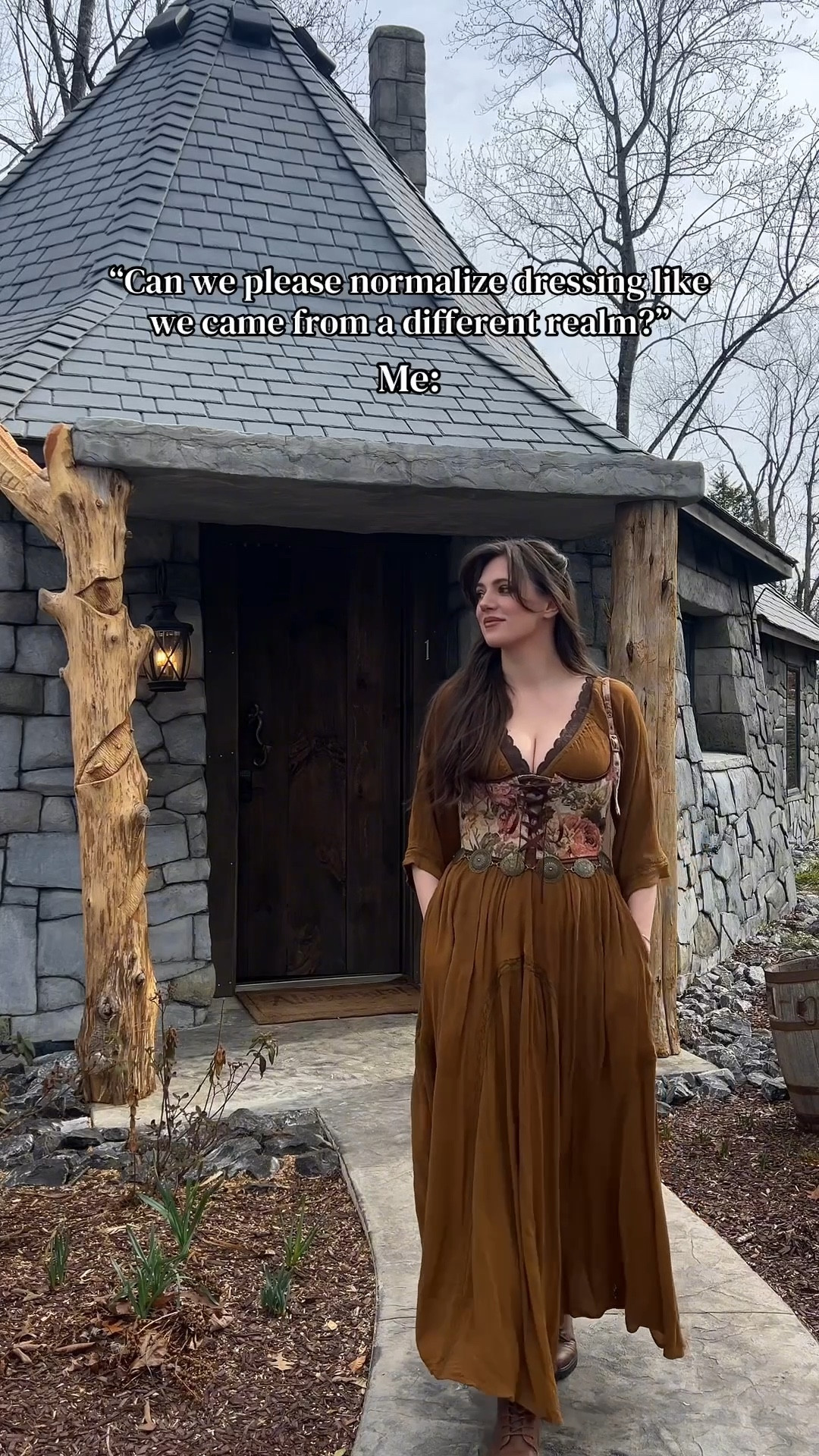 I don’t want to look cool, I want to look like I stepped out of another realm. 🤎🦉🌿

#LTKootd #LTKSeasonal