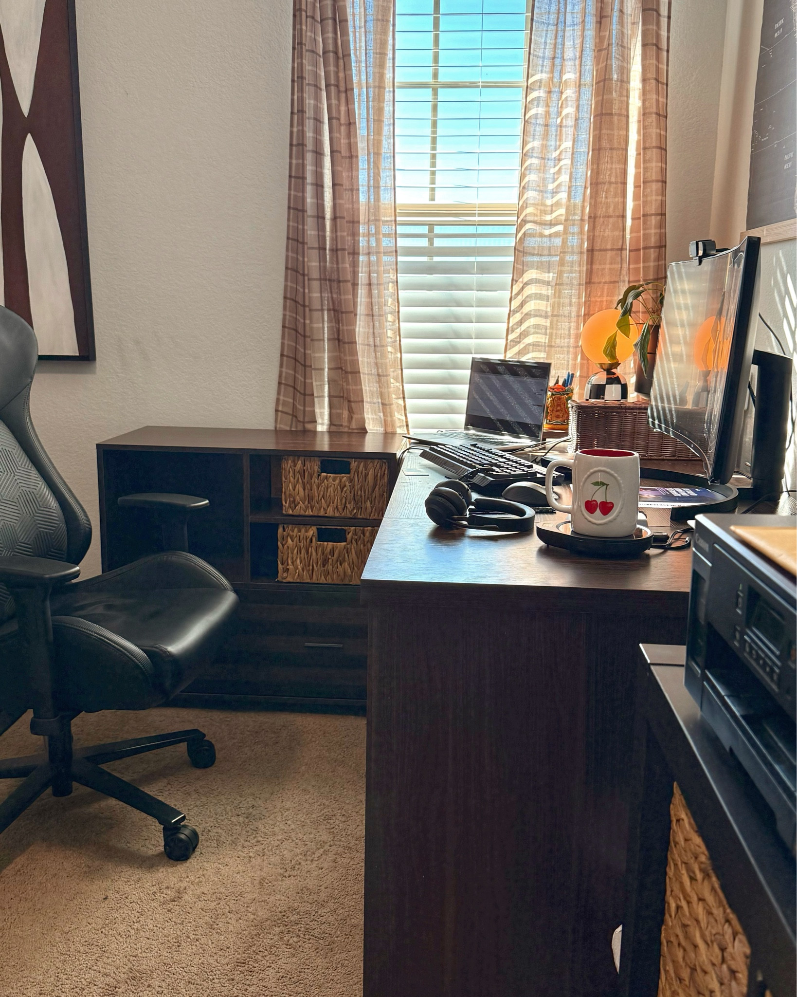 The pictures may not do justice but it’s a gorgeous desk! We cannot be happier! We were a little nervous because this is big and very heavy and what if it hadn’t turned out as expected! But boy do we love it!!! 

#LTKHome