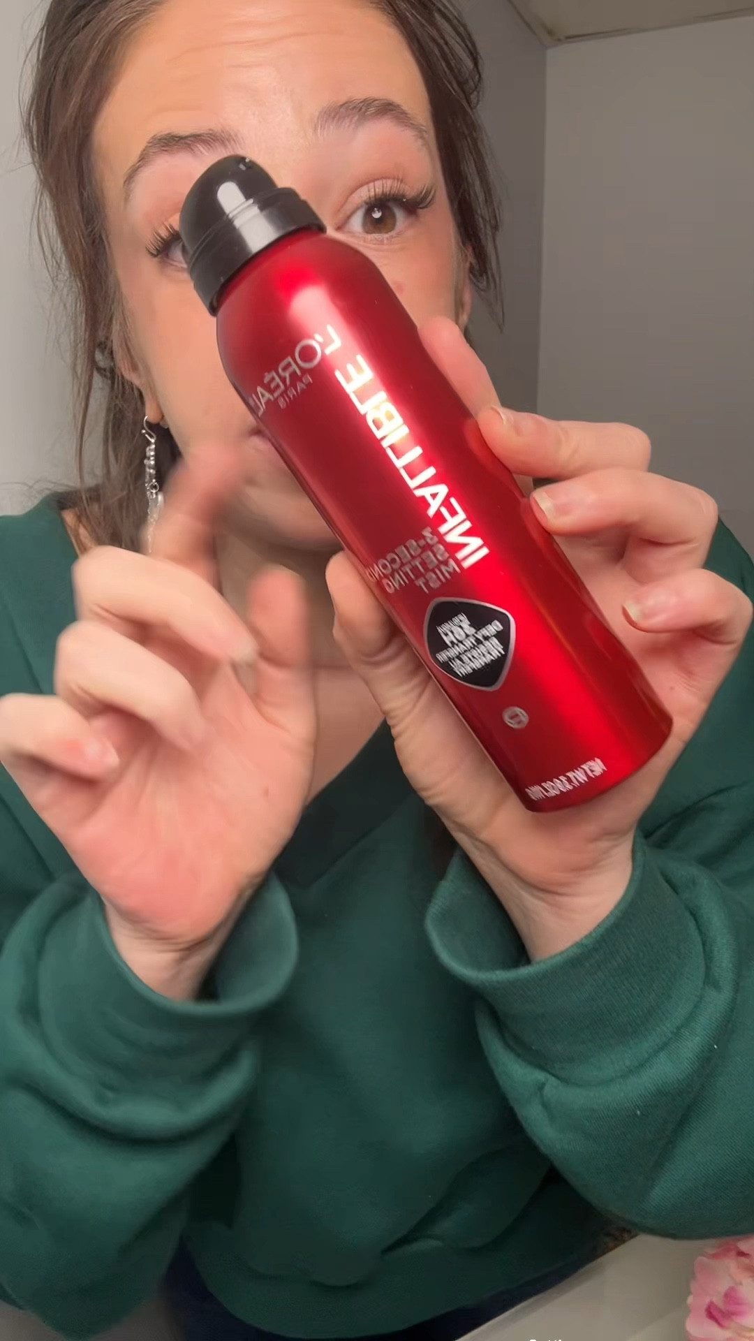 This is the mist you use when you do
NOT have time for your makeup to move.
It sets fast... like really fast.
#fastdrysettingspray #makeuplongwear #lorealbeauty #makeupessentials #shopbeauty

#LTKgrwm #LTKSaleAlert #LTKBeauty