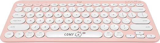Logitech K380 Line-Friends Cony Multi-Device Bluetooth Wireless Keyboard with Easy-Switch for up ... | Amazon (US)