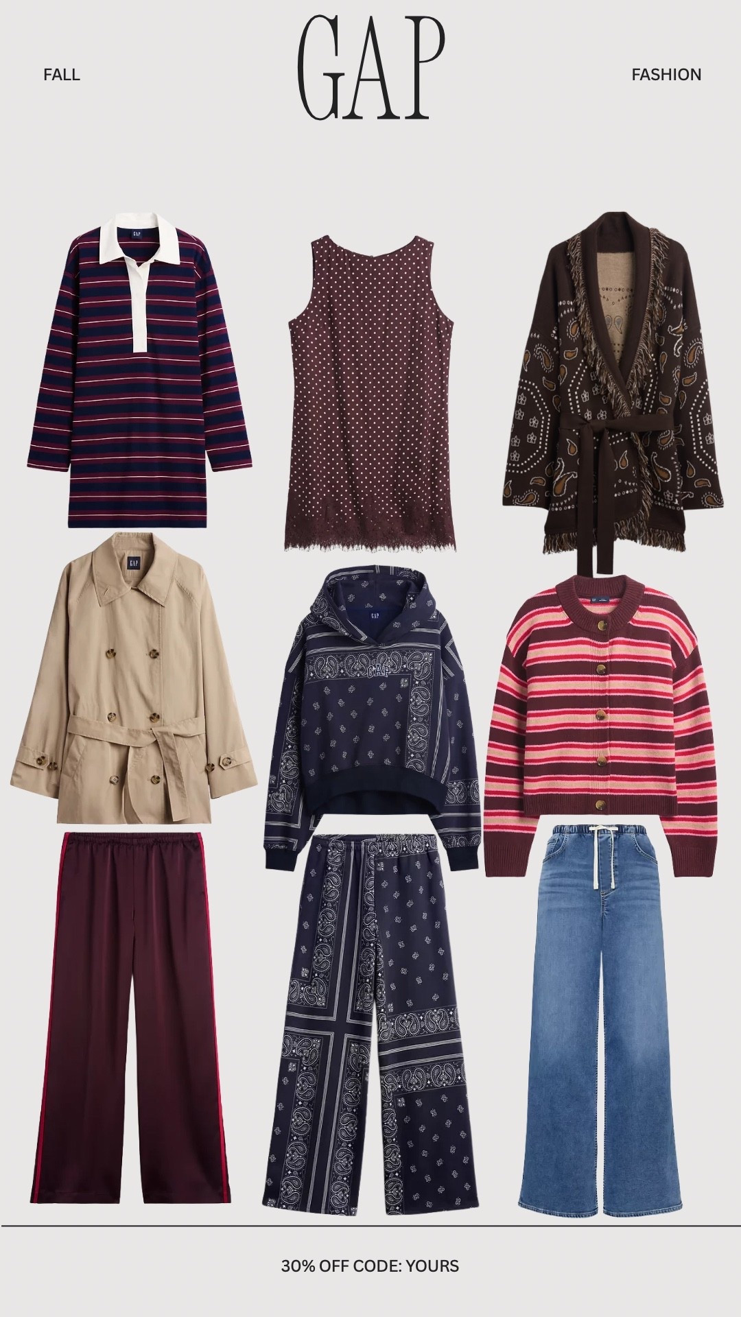 Gap has been THAT girl lately! So obsessed with everything. I do a M or  L there typically. Code: yours for a discount!

@gapstyle @gap

#LTKMidsize #LTKTall #LTKSaleAlert