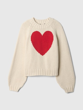 Relaxed Balloon-Sleeve Sweater | Gap (US)