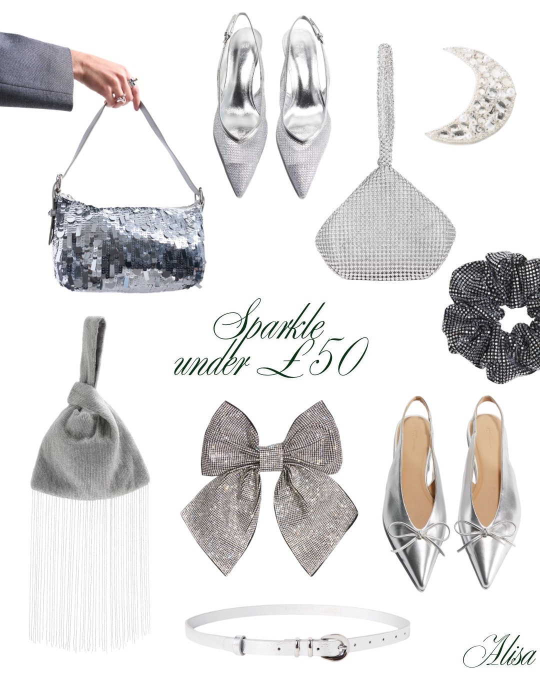 It takes only a bit of sparkle to make your entire outfit festive. Here are dazzling accessories under £50 that will make you party ready this season.

#silveraccessories #under£50 #sparklingaccessories #silver #partyaccessories 

#LTKwinter #LTKfestive