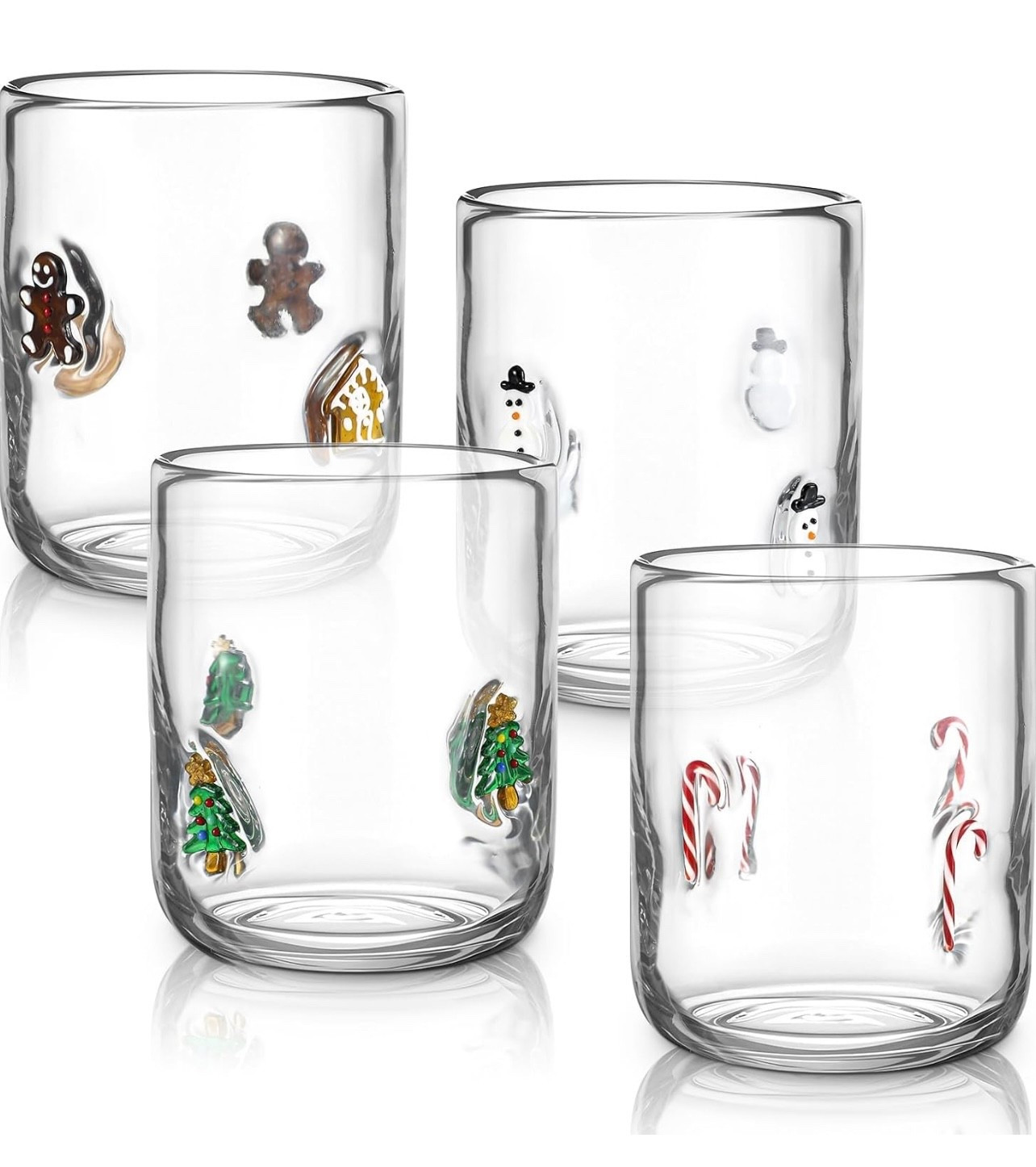 Classic Holiday Icon Juice Glass. Featuring festive designs like a gingerbread man, candy cane, snowman, and Christmas tree, these Christmas stemless glasses instantly bring holiday cheer to your table and elevate the seasonal atmosphere for gatherings and celebrations!

Anthropologie dupe

#LTKHoliday #LTKSeasonal #LTKFindsUnder50