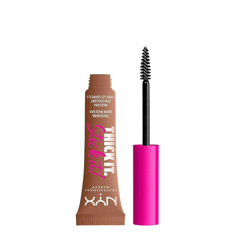 NYX PROFESSIONAL MAKEUP Thick It Stick It Thickening Brow Mascara, Eyebrow Gel - Auburn | Amazon (US)