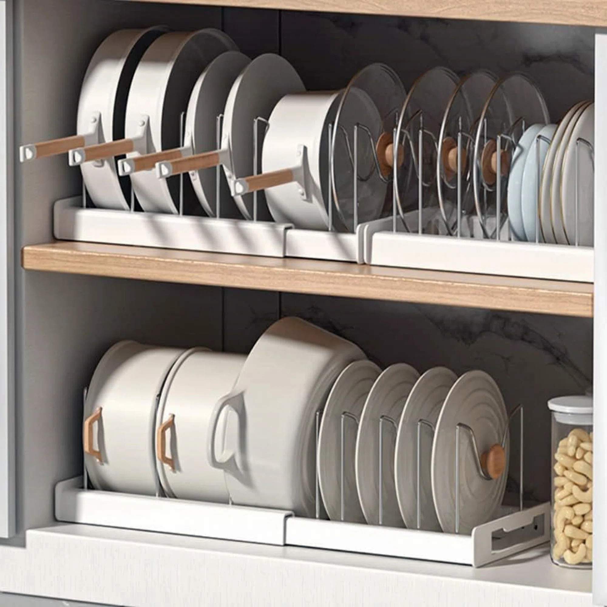 Prep & Savour Pot And Pan Organizers Rack,Pot Lid Organizers,Pot Racks,Pot Holder | Wayfair | Wayfair North America