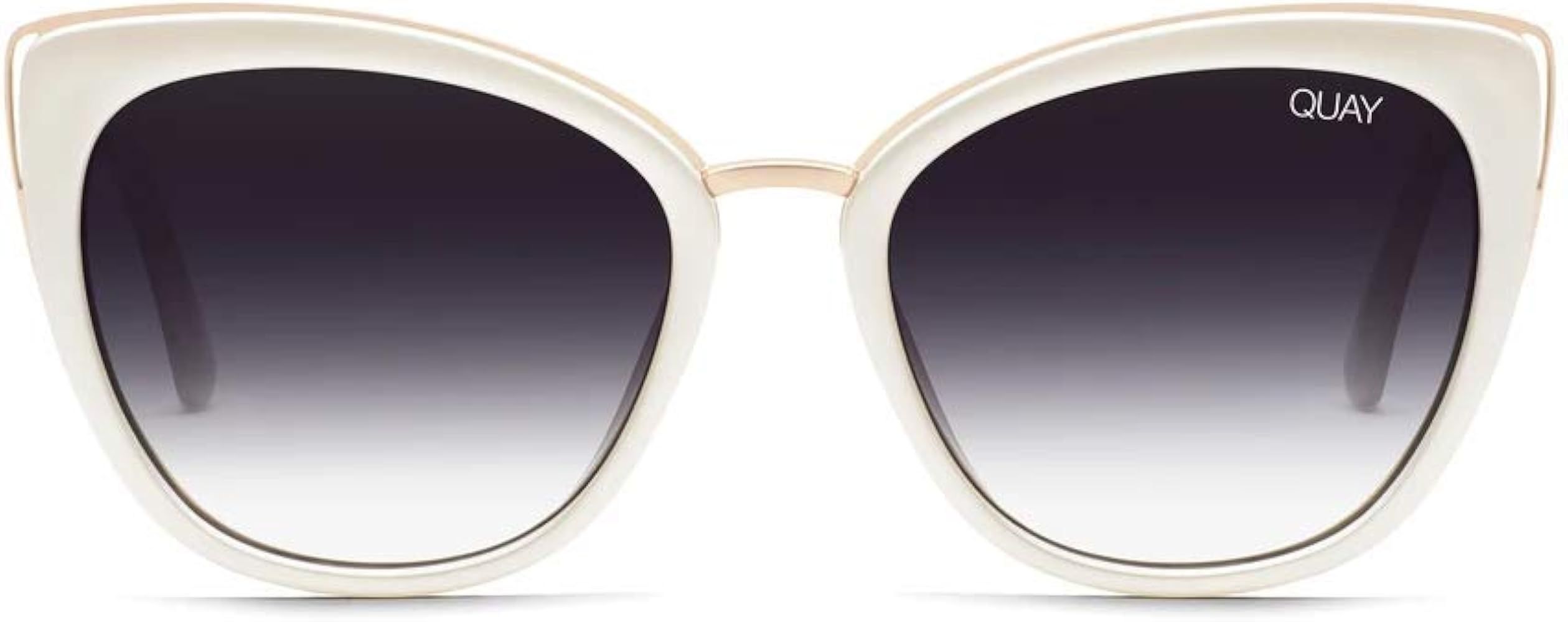Quay Australia HONEY Pearl Black Fade Cat Eye Sunglasses | Amazon (US)
