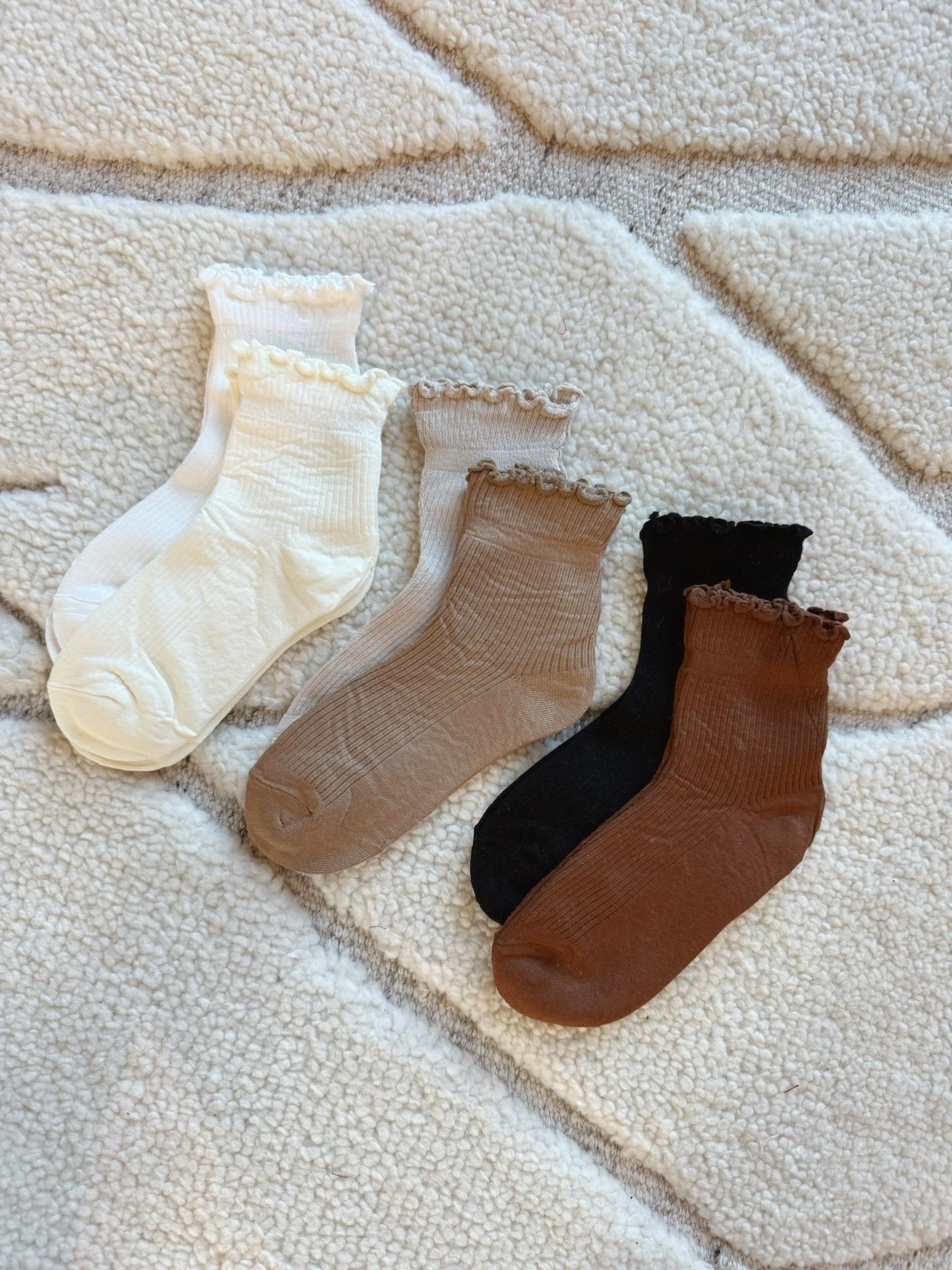 These socks add the cutest feminine touch to any outfit — and they’re from Amazon! #LTKStyleTip

They would make a great stocking stuffer!

#LTKHoliday #LTKGiftGuide