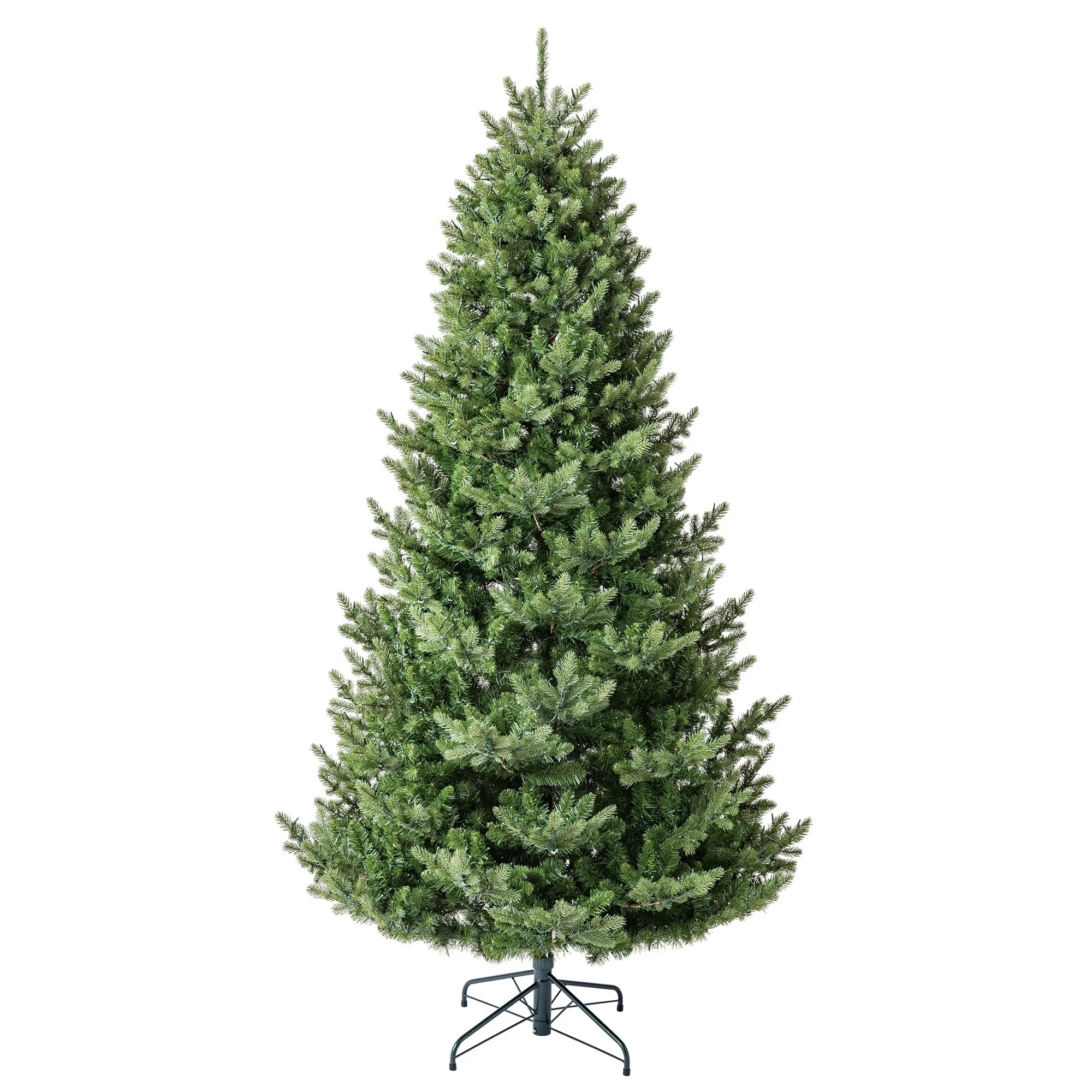7.5' Pre-Lit Grand Spruce Green Artificial Christmas Tree with 2250 LumaDazzle Color-Changing Twi... | Walmart (US)