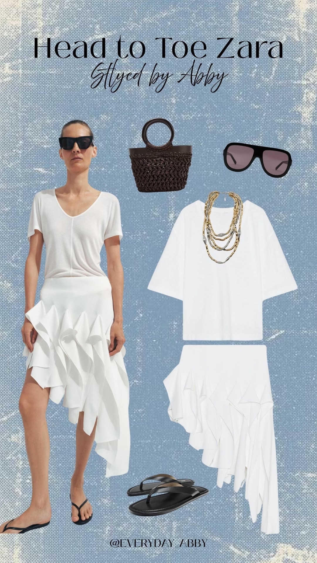 A head to toe summer Zara look I’m dying to wear! ☀️✨

#LTKgrwm #LTKootd