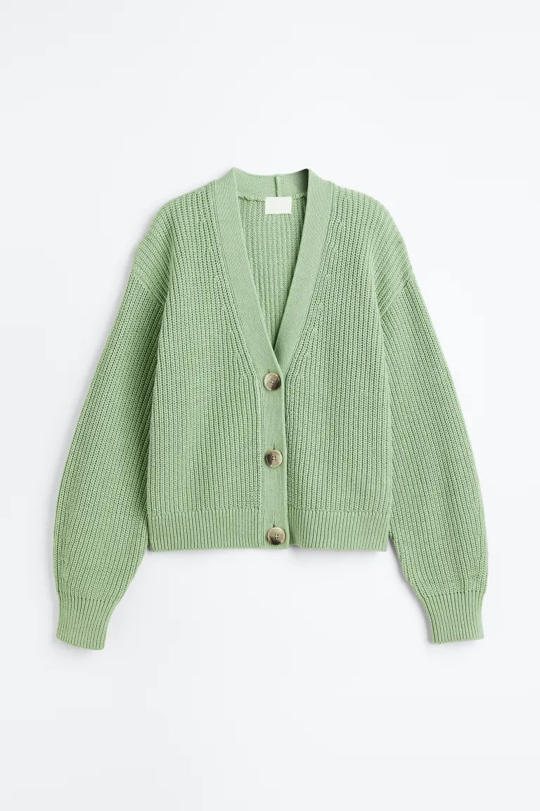 Rib-knit Cardigan | H&M (US + CA)