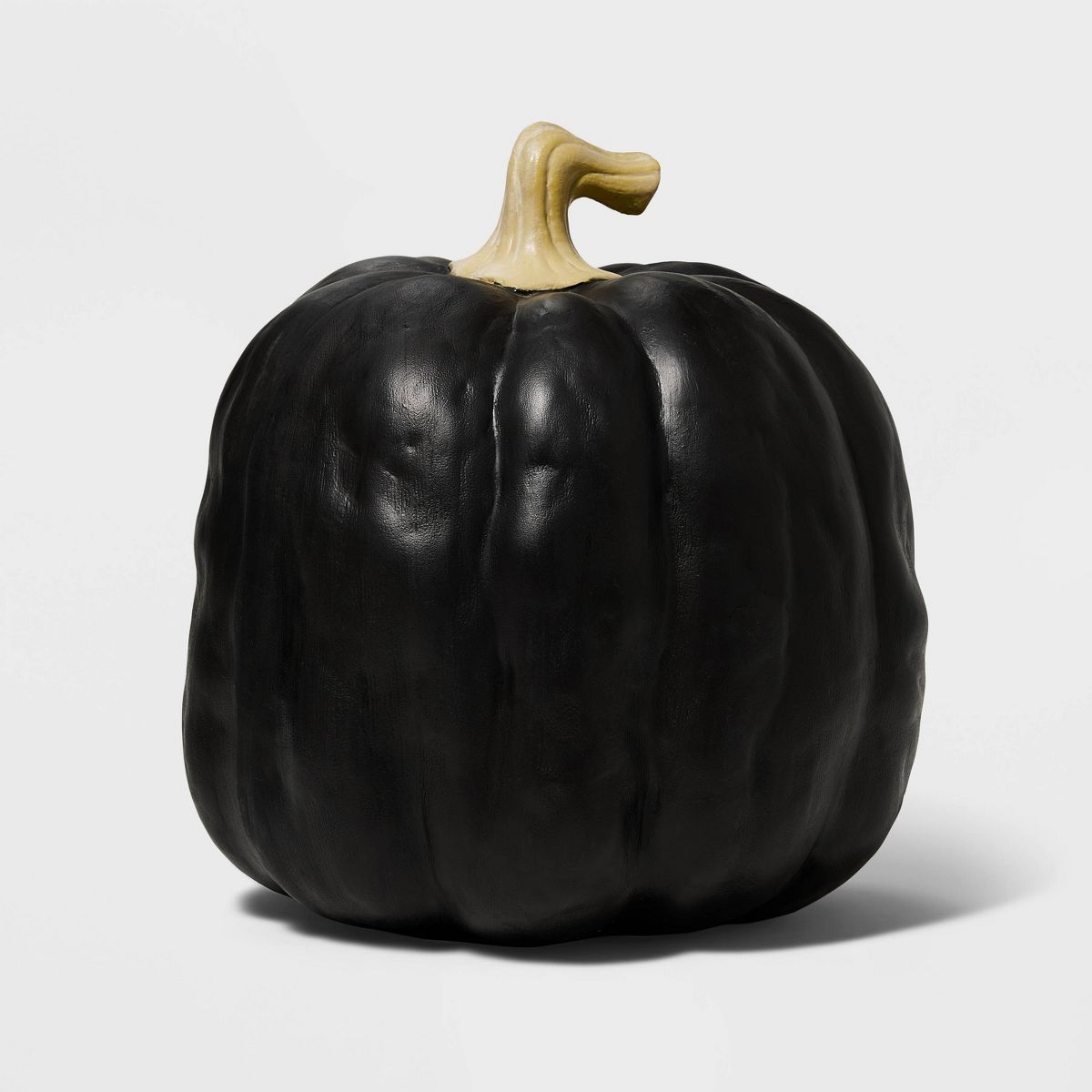 Falloween Medium Black Sheltered Porch Pumpkin Halloween Decorative Sculpture - Hyde & EEK! Bouti... | Target