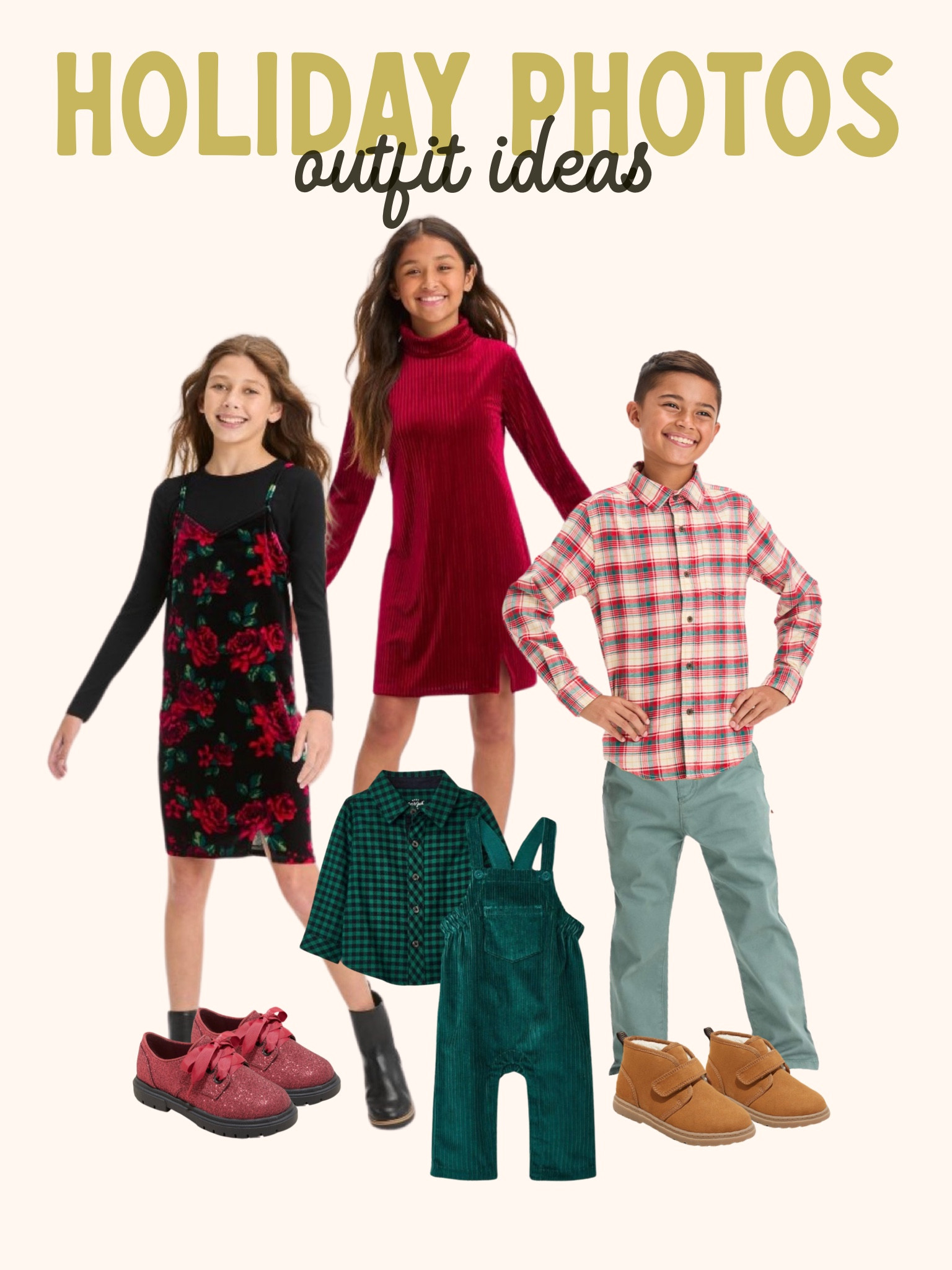 Holiday photos kids outfit ideas! Cute outfits for Christmas photos or a holiday party! 

#LTKGiftGuide #LTKSeasonal #LTKHoliday