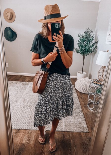 Hi lo skirt fits tts comes in more colors, styled with Amazon Essentials crewneck tee, Archie flip flops, and one of my favorite Amazon finds…that crossbody bag! 

Amazon deals, Amazon fashion, skirts, tees, everyday outfit, casual workwear, summer outfit, summer skirts, fashion over 40#LTKunder50 #LTKxPrimeDay

#LTKSpringSale #LTKfindsunder50 #LTKsalealert