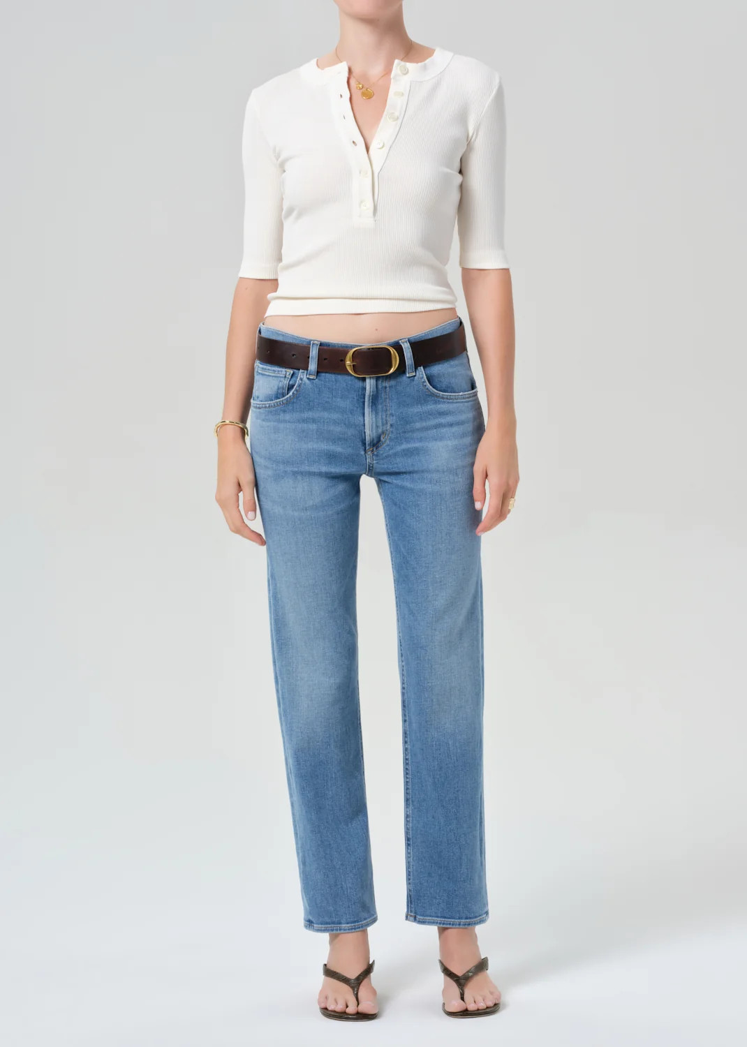 Anissa Straight Leg in Stella | Citizens of Humanity