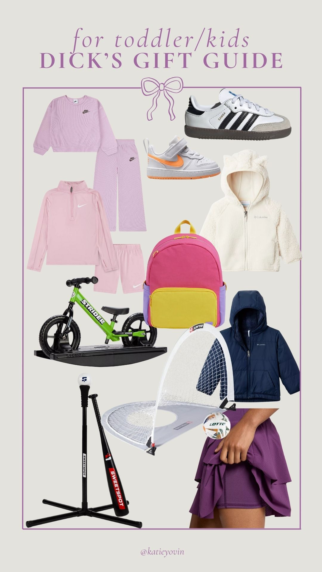 Gift Guide for the sporty toddler/kids from Dick's Sporting Goods!

Athletic. Outside Toys. Sports Toys.
 

 #LTKGiftGuide #LTKSaleAlert #LTKKids
