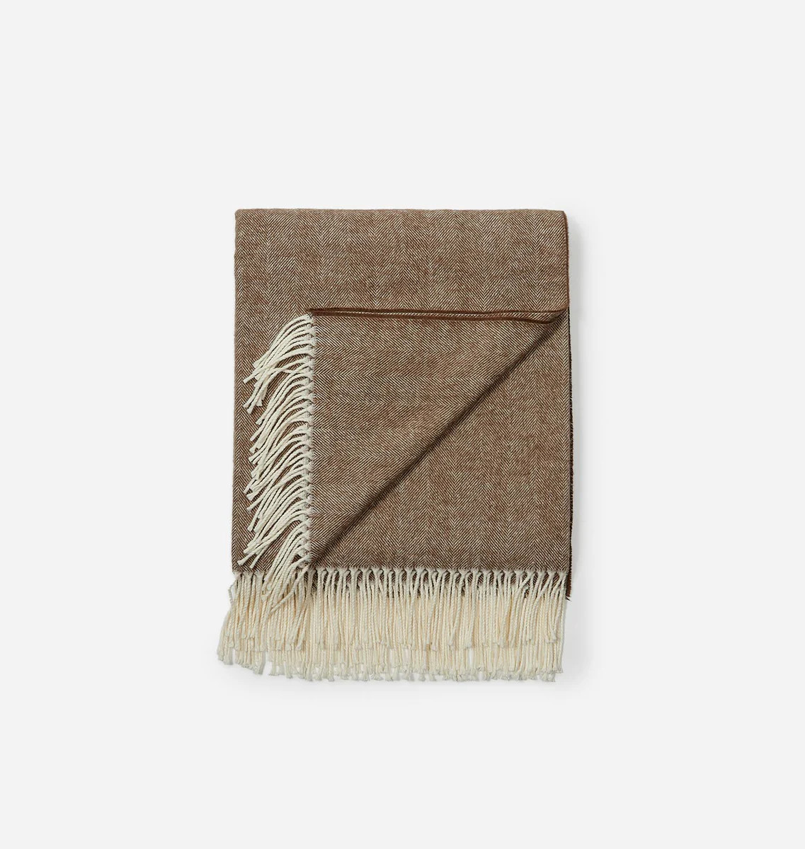 Cecile Herringbone Throw Blanket | Amber Interiors