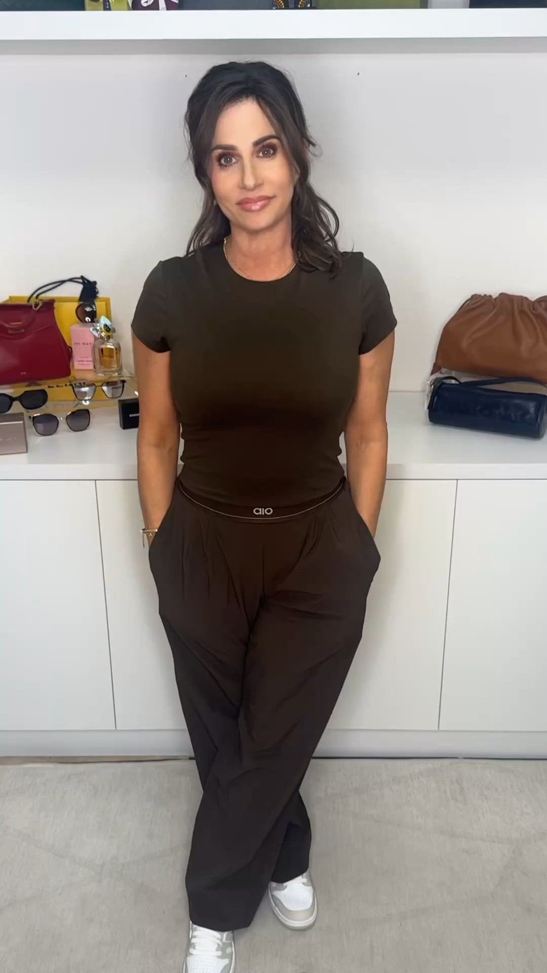 Such a great leisure wear look. Wearing an XS short pants , sm top - I probably could of gotten a med. Also, a great travel set .  #leissurewear #athleisurewear #atheleisurestyle 

#LTKActive #LTKOver40 #LTKPetite