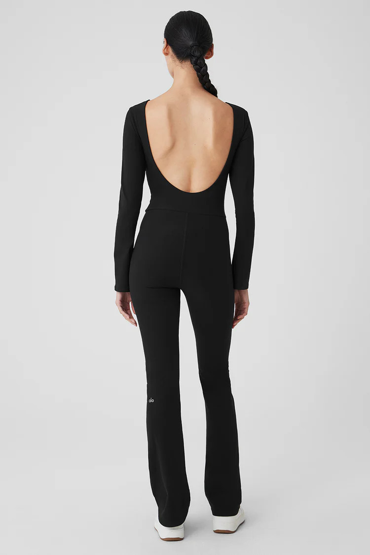 Alosoft Melody Full Length Bootcut Onesie | Alo Yoga (US)