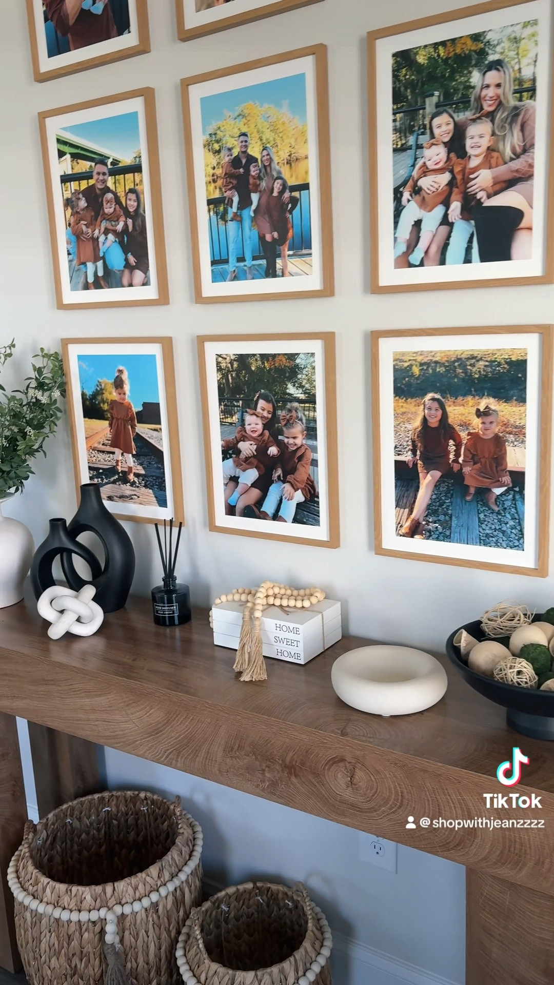 Grab this console table off my TikTok shop! I’ve linked all the decor and similar finds that weren’t available. The pictures are from mixtiles! #affordablemodernhomefinds #modernhomedecor #homefinds #decor #homeinspo #modernhomeinspo #entrywayinspo #entrywaytable

#LTKHome