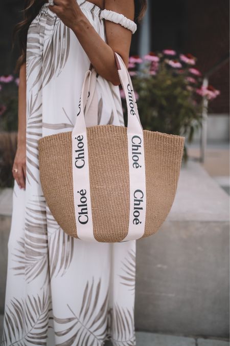 This is my favorite tote bag right now! It’s so versatile and holds everything! 
Chloe tote, straw tote, Chloe bag 

#LTKitbag #LTKSeasonal