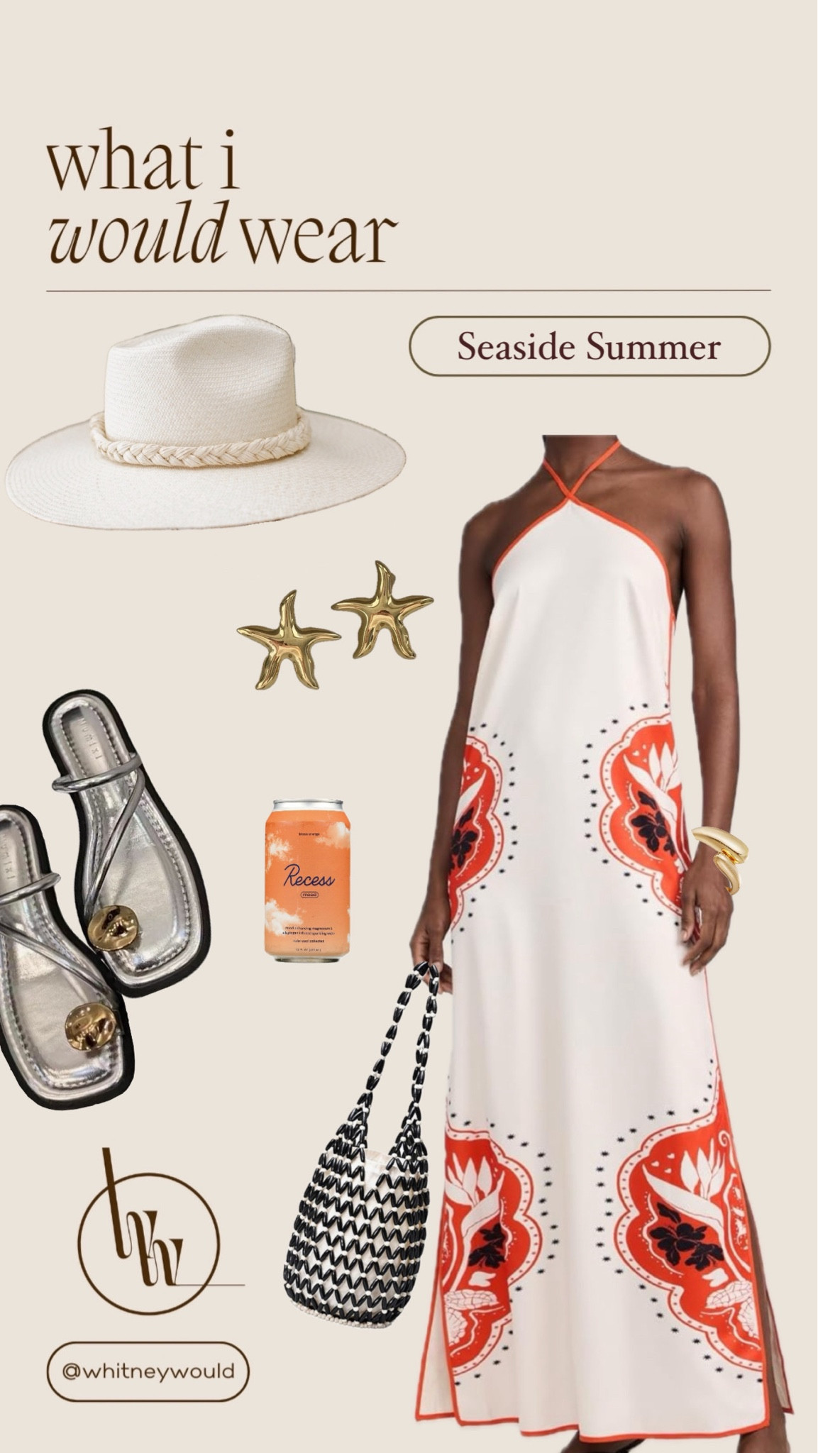A seaside summer style as requested by a follower. 🧡 All items linked except for hat which is from sissylight.com

#LTKFindsUnder50 #LTKShoeCrush #LTKFindsUnder100