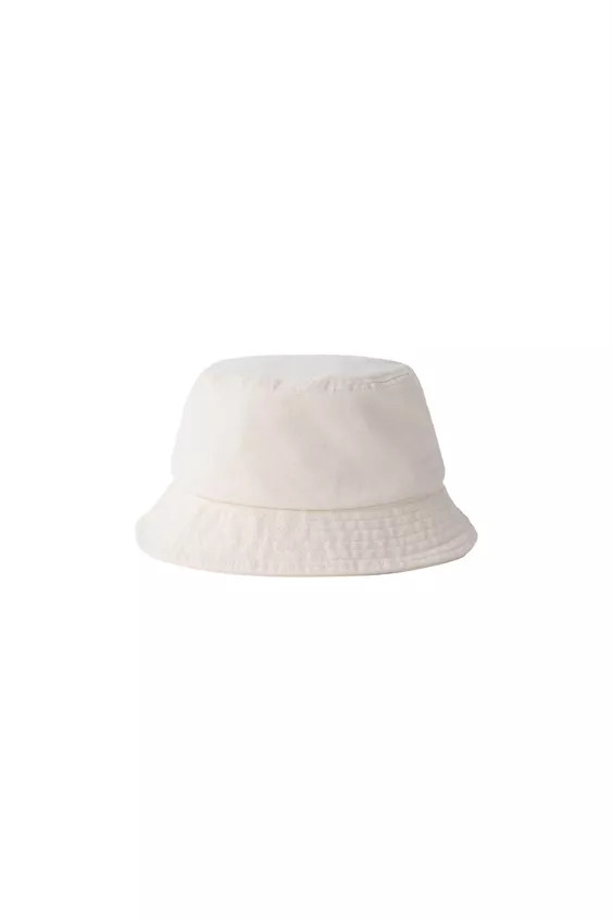 CONTRAST STITCH BUCKET HAT | Zara US