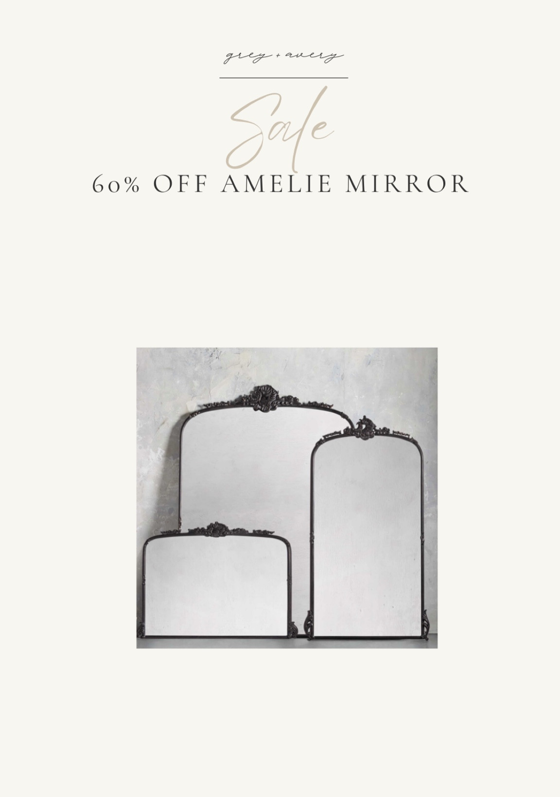 Crazy deal on this mirror for Arhaus' Memorial Day Sale

#LTKsalealert #LTKhome