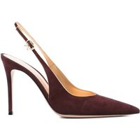 Gianvito Rossi 95mm Suede Slingback Pumps | Balardi (US & Canada)