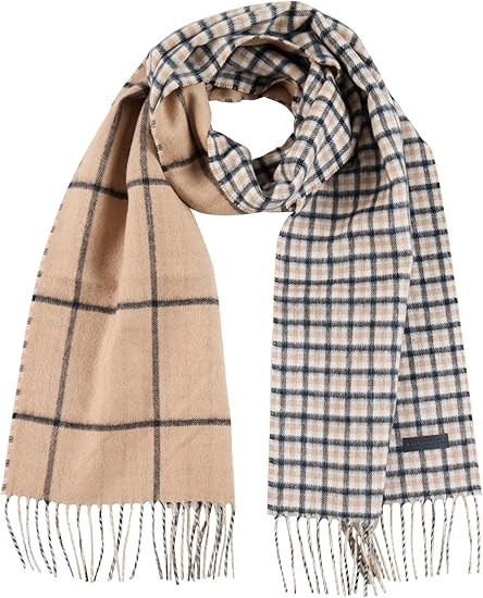 Bruno Magli Men’s Mid-Weight Silk Cashmere Scarf – Soft Luxury Winter Scarves for Men | Amazon (US)