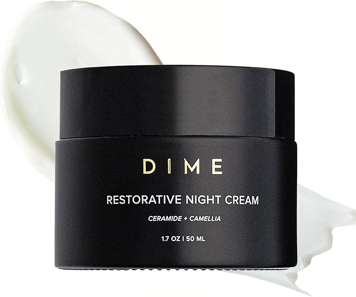 Dime Beauty Restorative Night Cream, Facial Moisturizer with Ceramides and Sea Buckthorn, 1.7 oz ... | Amazon (US)