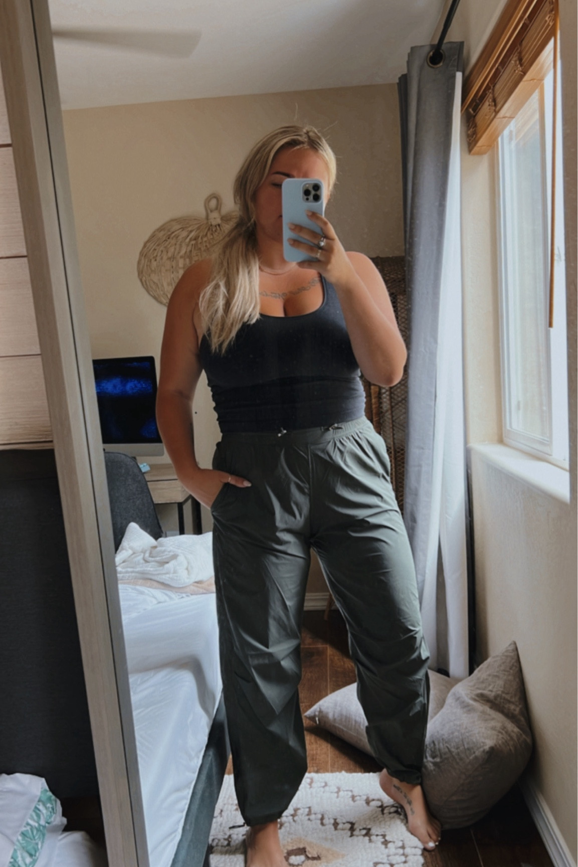 Abercrombie joggers i loooove back this year! Wearing a size large as a size 32 denim 

#LTKSpringSale #LTKmidsize #LTKfindsunder100