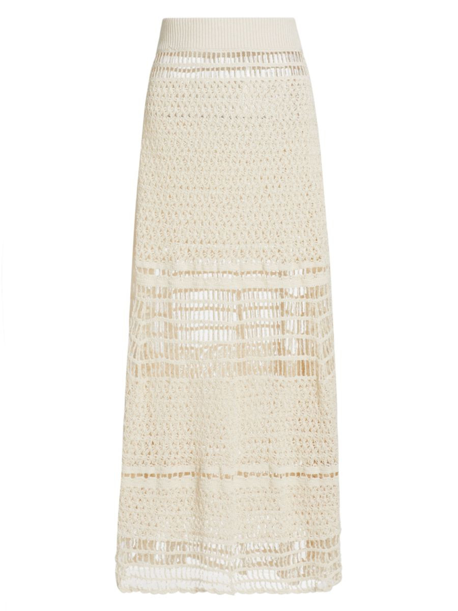 Annisa Cotton Knit Maxi Skirt | Saks Fifth Avenue