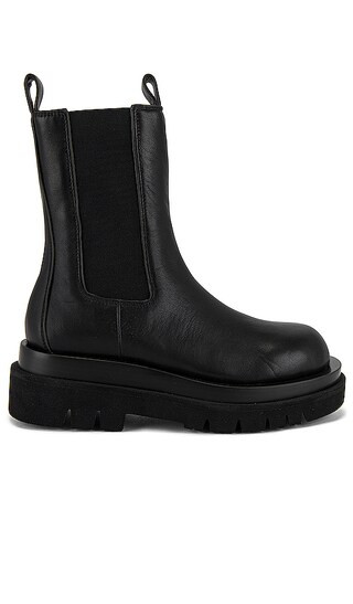 Jeffrey Campbell Tanked Bootie in Black from Revolve.com | Revolve Clothing (Global)