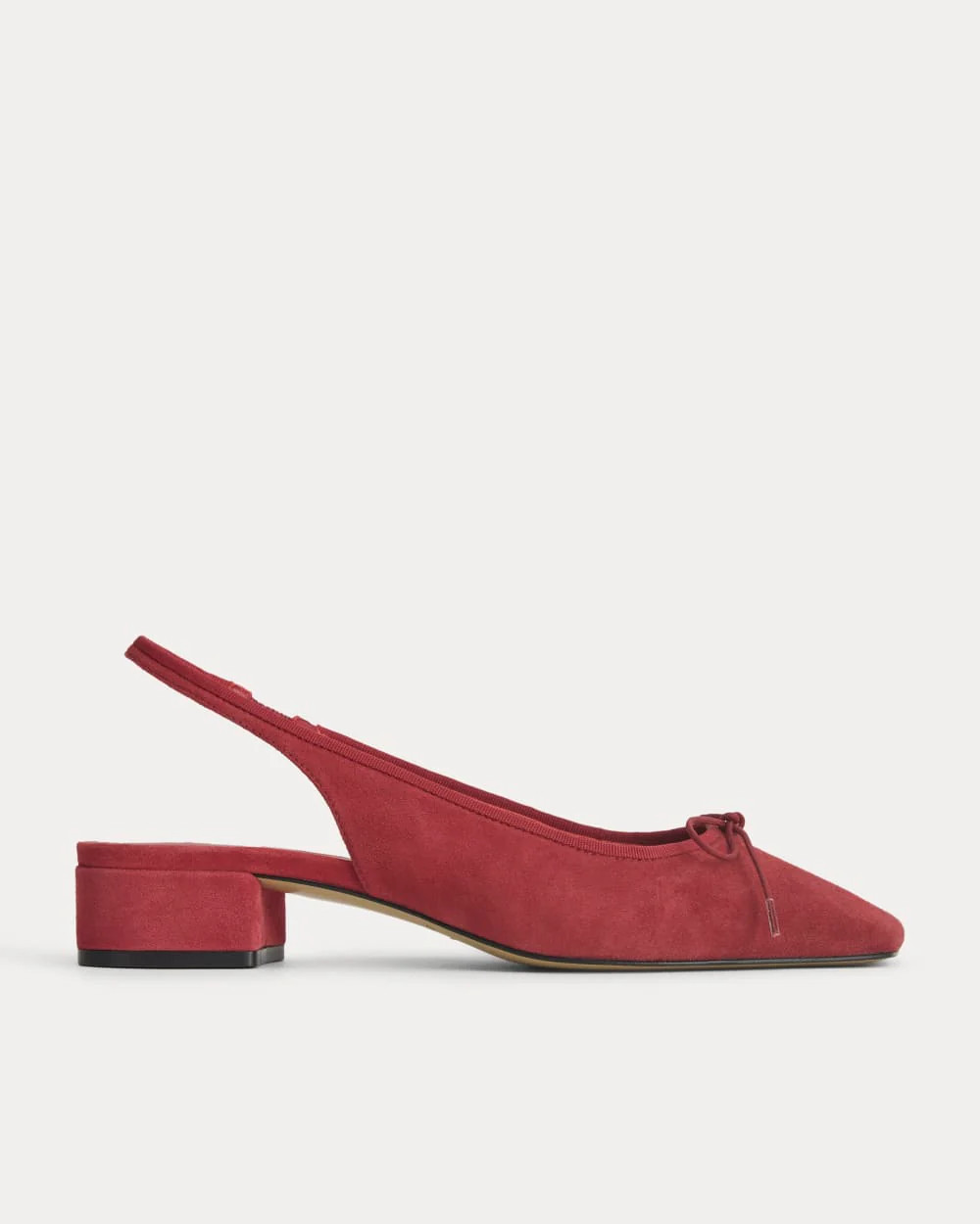 The Ballet Slingback Heel | Dark Chocolate | Everlane