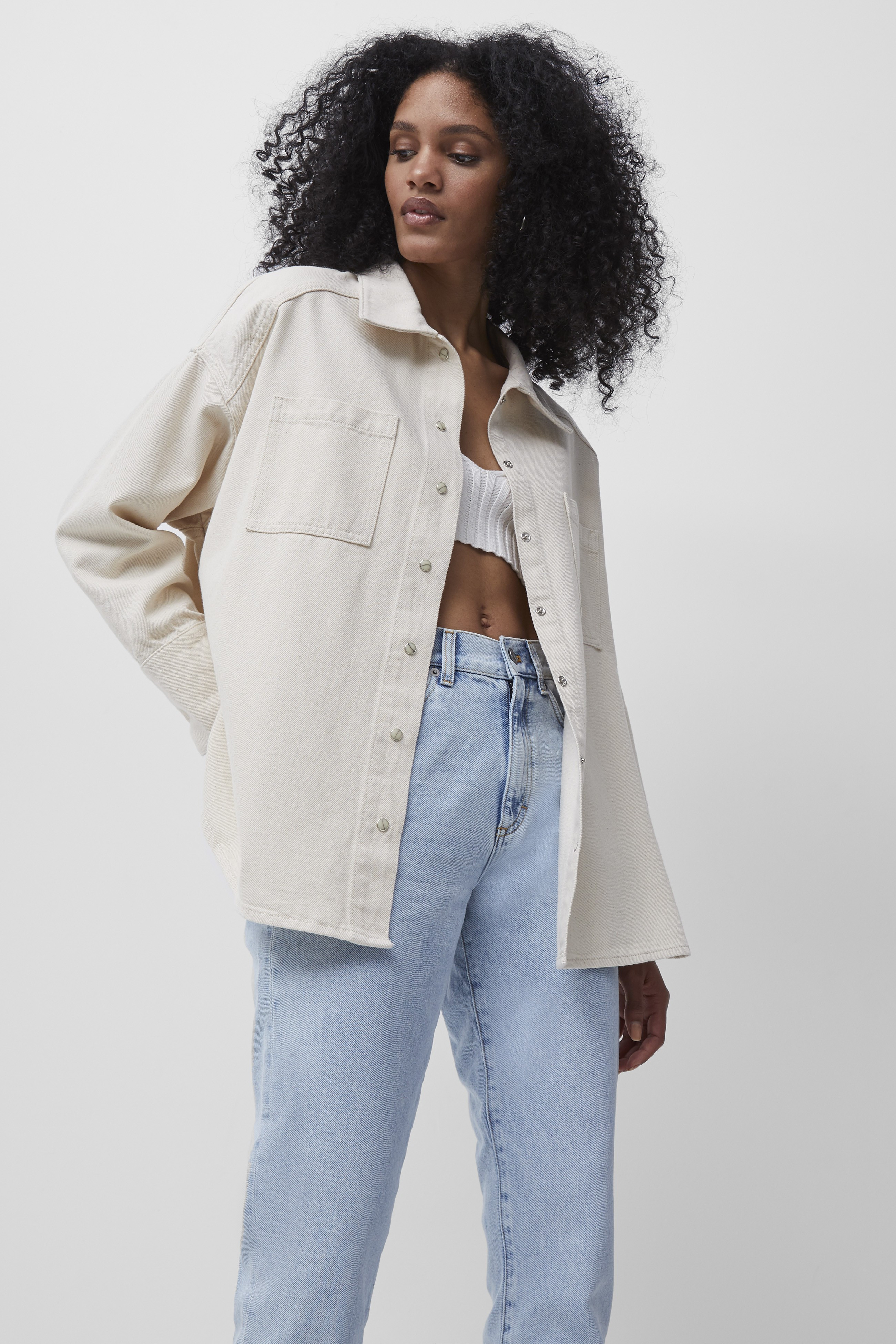 Roksana Denim Shacket | French Connection (UK)