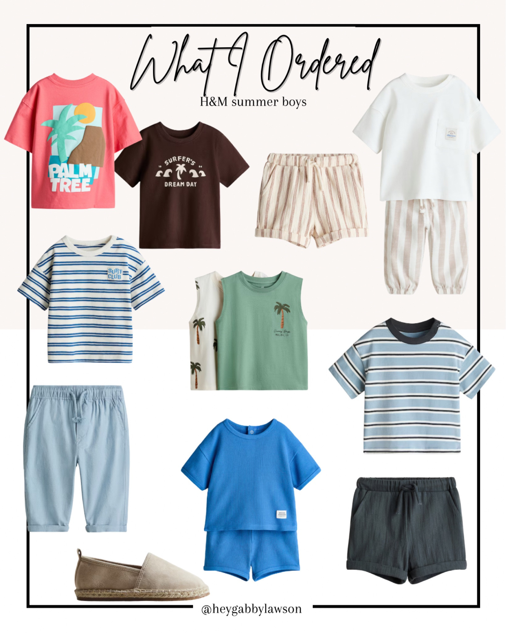 Everything I ordered for my toddler boys from the H&M sale!! Up to 50% off sitewide 

#LTKBaby #LTKootd #LTKKids