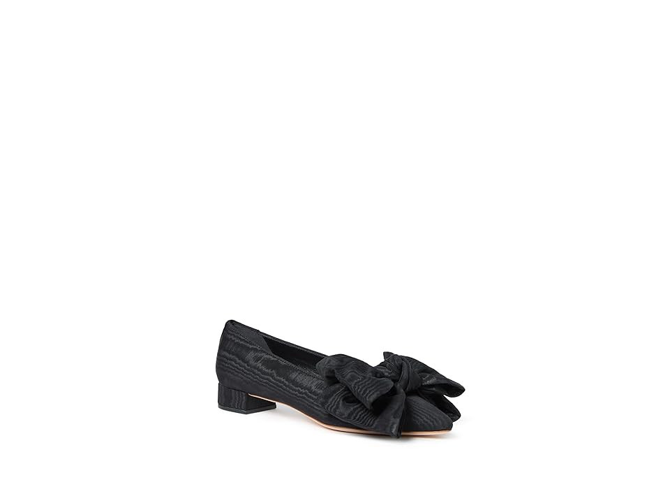 Loeffler Randall Noa Bow Flat High Women's Heels Black : 9.5 B - Medium, Synthetic | Zappos