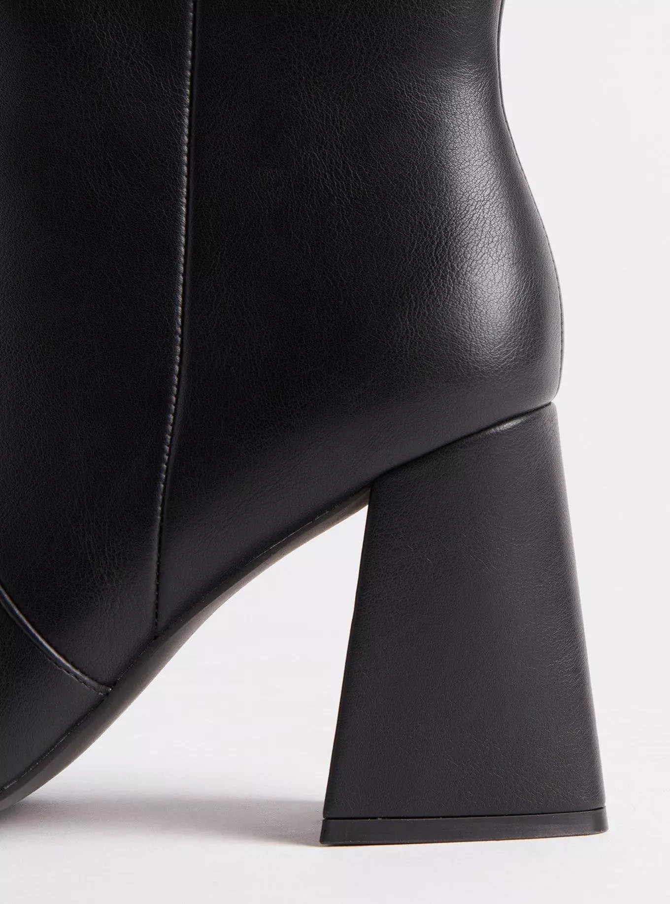 Square Toe Triangle Heel Bootie (WW) | Torrid (US & Canada)