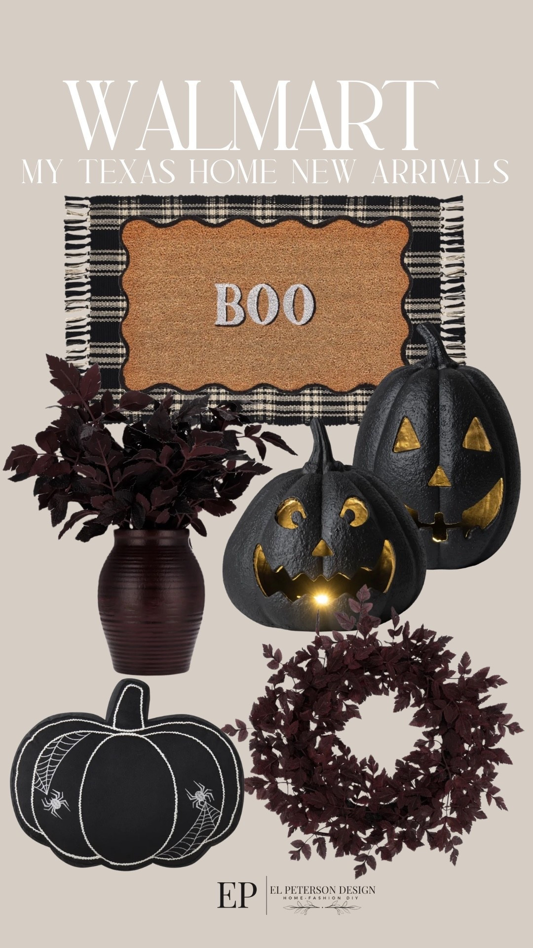 Walmart
My Texas home new arrivals
Door may
Potted stems
wreath
Jack o lantern

#LTKHome