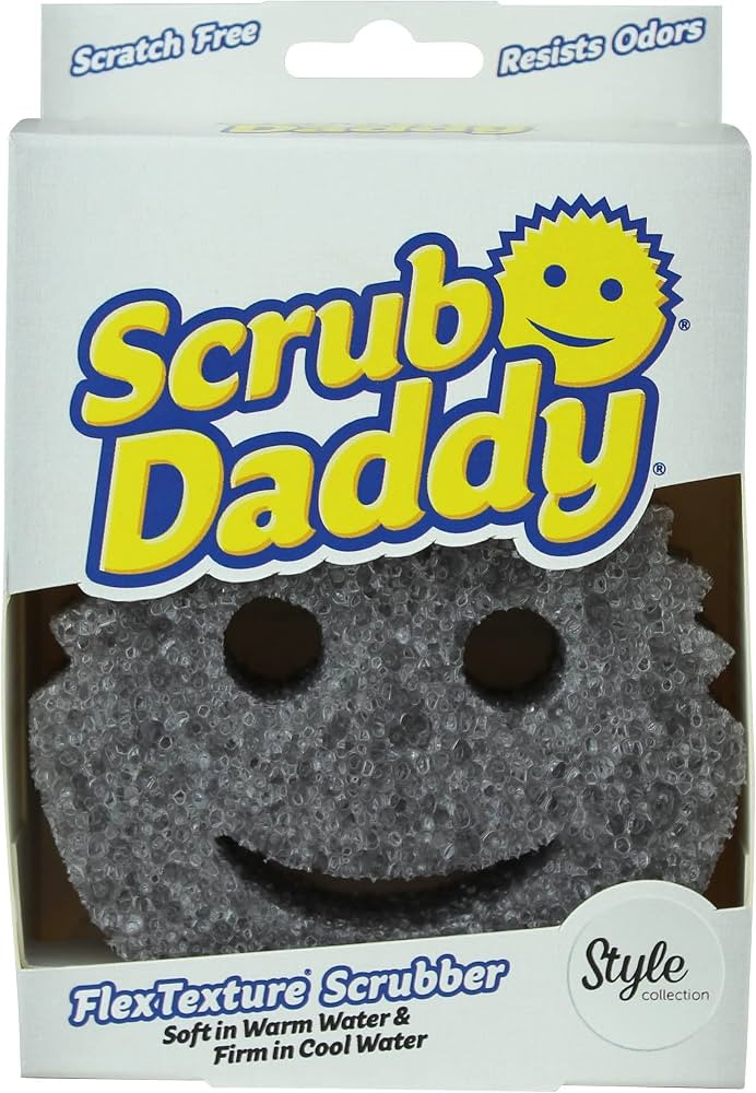 Scrub Daddy Style Dish Sponge, Smiley Face Sponges for Cleaning & Washing Up - Kitchen Non Scratc... | Amazon (UK)